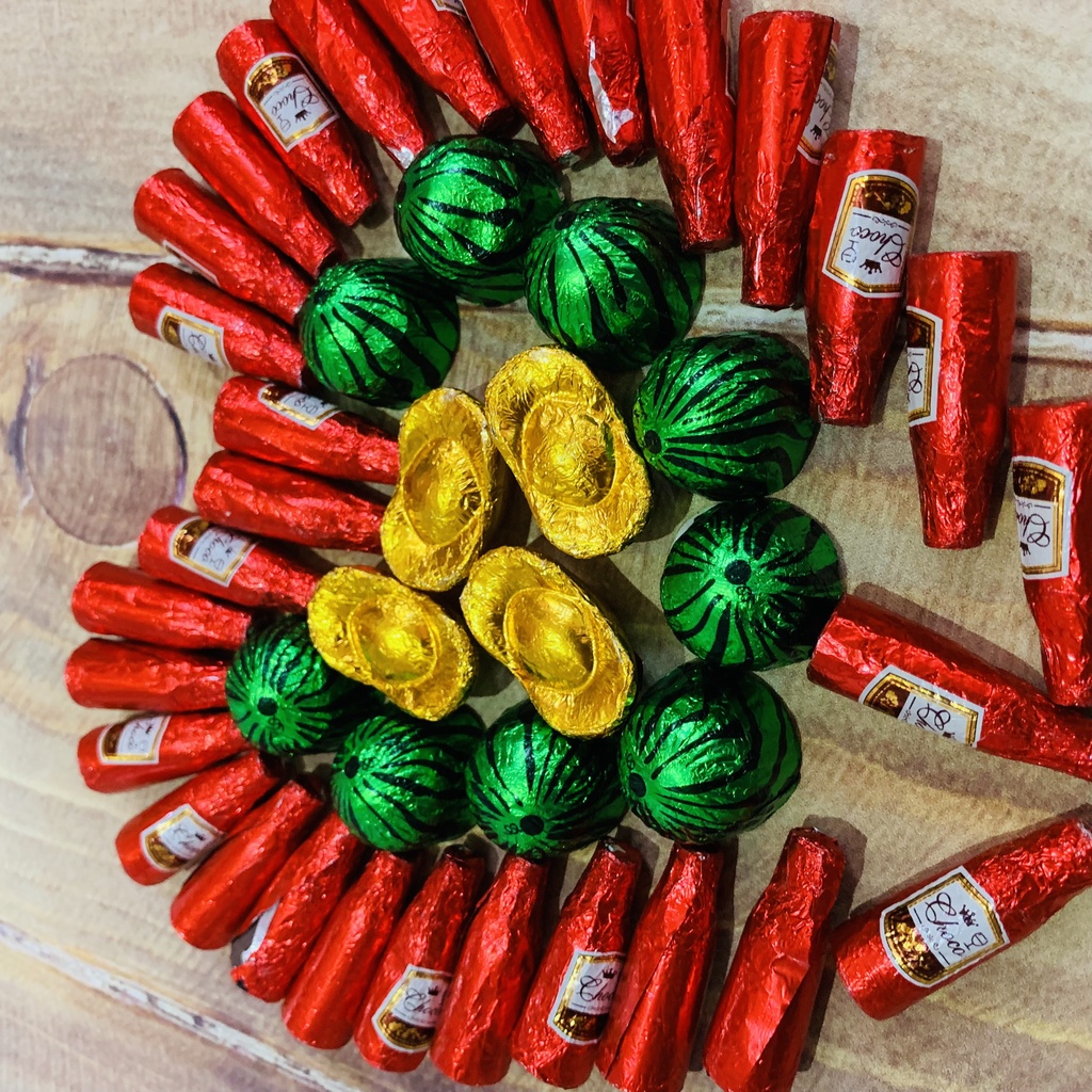 500gr socola thập cẩm nhiều hình dạng khác nhau