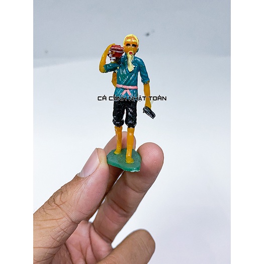 ỐNG CHẶT CỦI NHỰA TRANG TRÍ BỂ CÁ NON BỘ TIỂU CẢNH CAO 6CM