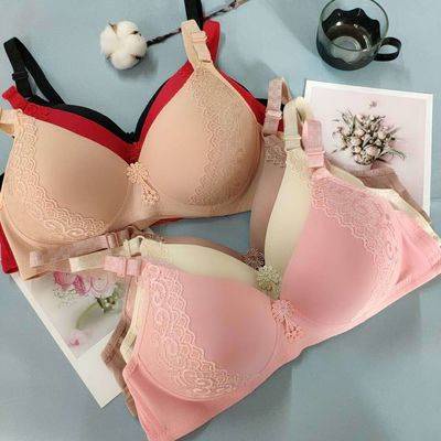 ☬Kích thước lớn không có vành mỏng Áo ngực sexy Áo trung niên và người già đồ lót nữ◈