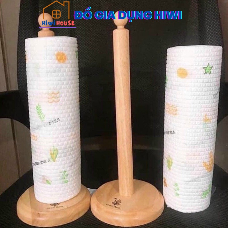 Cọc gỗ cắm giấy cuộn lau đa năng, vững chãi CỌC GỖ HIWI