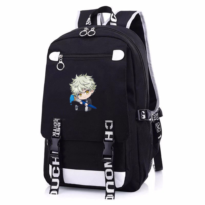 Balo nam nữ in hình BLUE PERIOD chibi anime cặp sách đi học