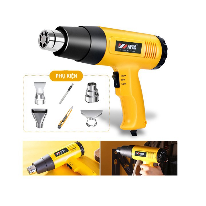 Máy khò nóng ,máy khò nhiệt 2000W có chỉnh nhiệt độ