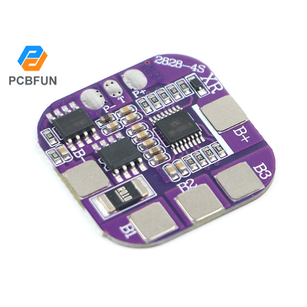 Pcbfun   4S 14.8V 5A 14500 Bảo Vệ Pin Lithium Bảng Mạch