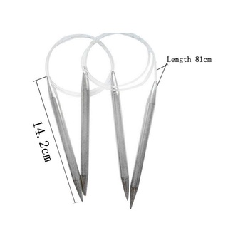 Set 3 kim đan len 80cm 4mm / 6mm / 10mm