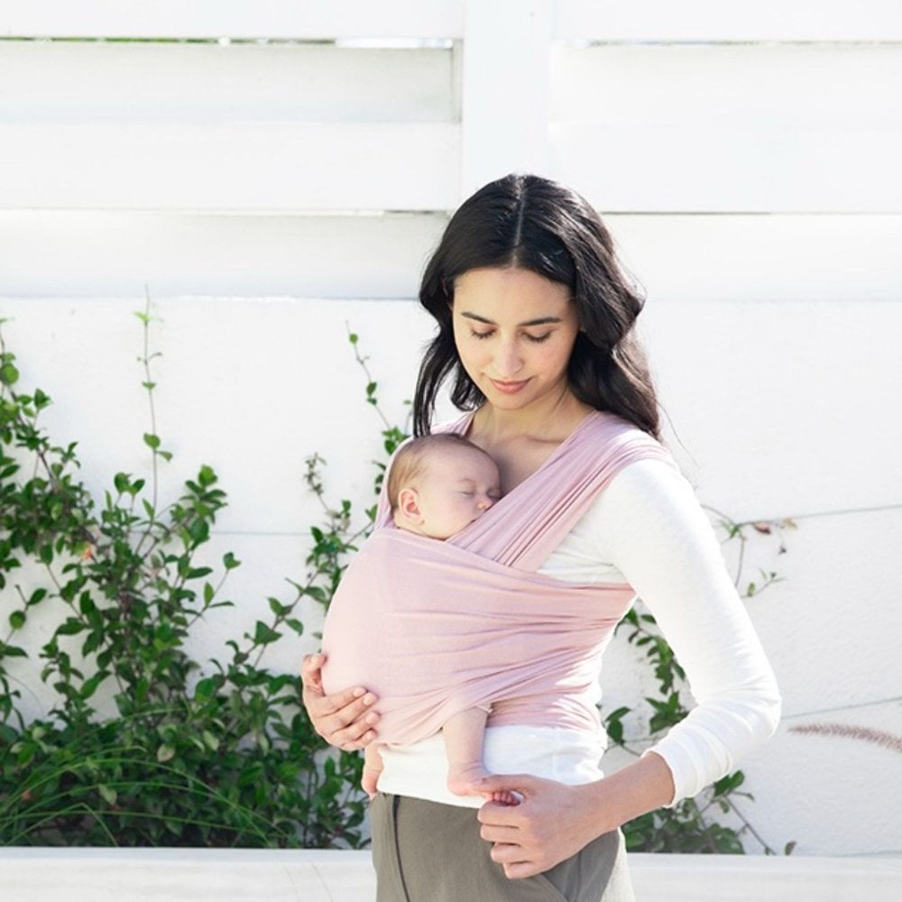 💥Địu vải Ergobaby Aura Baby Wrap, địu em bé vải mềm nhập nguyên kiện, cho bé từ 3,6-11kg, bảo hành 12 tháng