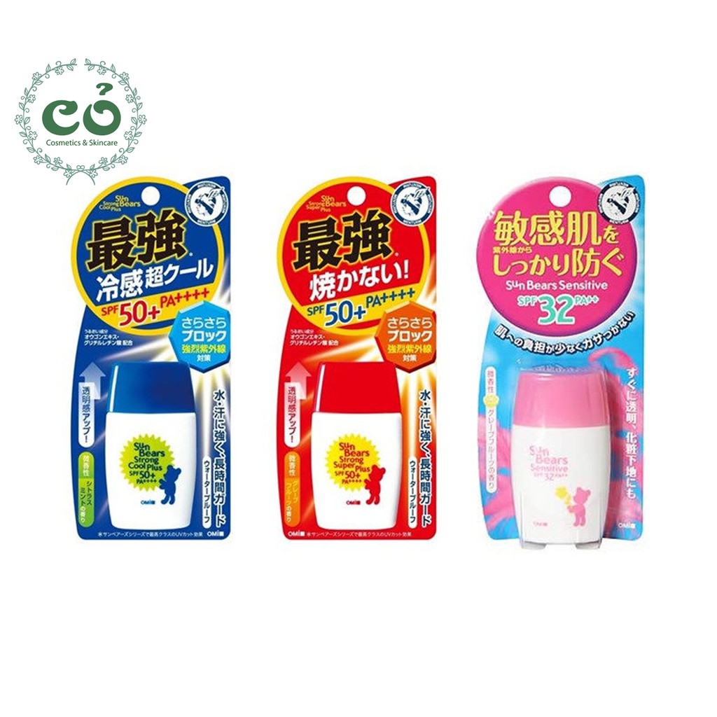 Kem Chống Nắng Không Cồn Omi Sun Bears SPF 50+ PA ++++ 28ml | BigBuy360 - bigbuy360.vn