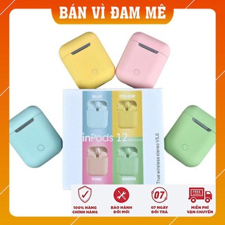 [FREESHIP CHÍNH HÃNG] [ TUYỆT ĐỈNH ] Tai Nghe Không Dây Hoàn Toàn Inpods I12, Tai Nghe TWS Cực Đẹp 2020
