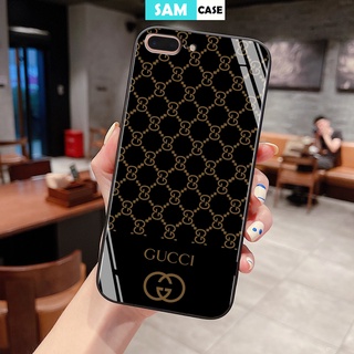 Ốp lưng kính iphone 8 Plus hình Gucci - Samcase
