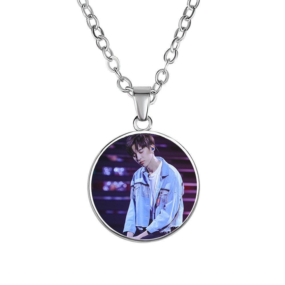 Vòng cổ in hình TÔN TRẠCH NGUYÊN THANH XUÂN TƯƠI ĐẸP xinh xắn quà tặng độc đáo idol diễn viên