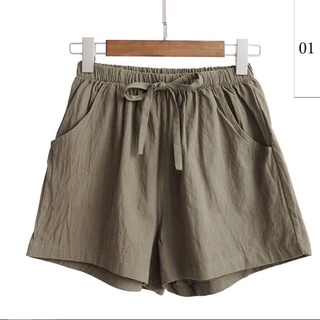 Quần short đùi nữ chất đũi siêu mát
