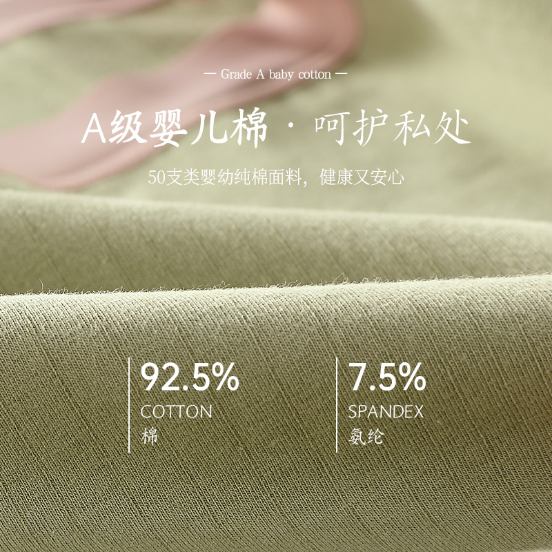 Quần Lót Cotton Lưng Cao Plus Size Thời Trang Cho Nữ