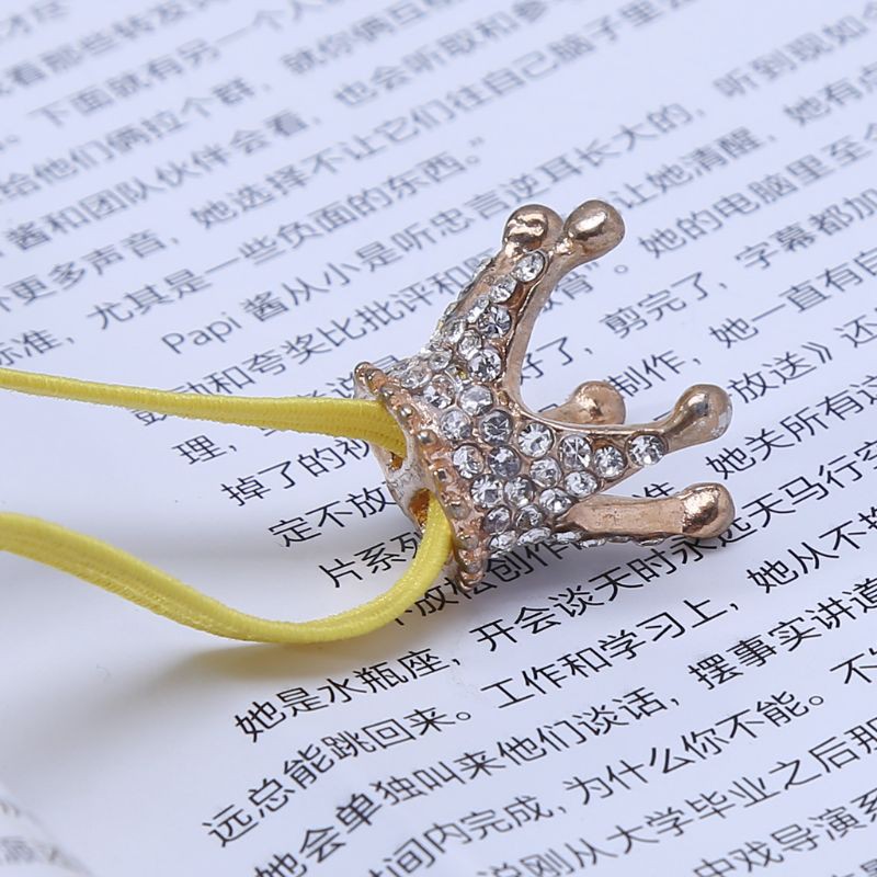 Băng đô vương miện đính đá lấp lánh xinh xắn cho bé gái
