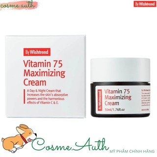 Kem Dưỡng By Wishtrend Dưỡng Sáng Và Chống Lão Hoá Vitamin 75 Maximizing Cream 50ml