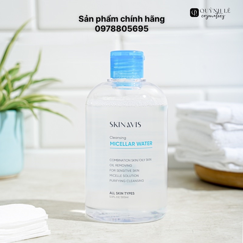 Nước Tẩy Trang Làm Sạch Sâu Skinavis Micellar Water