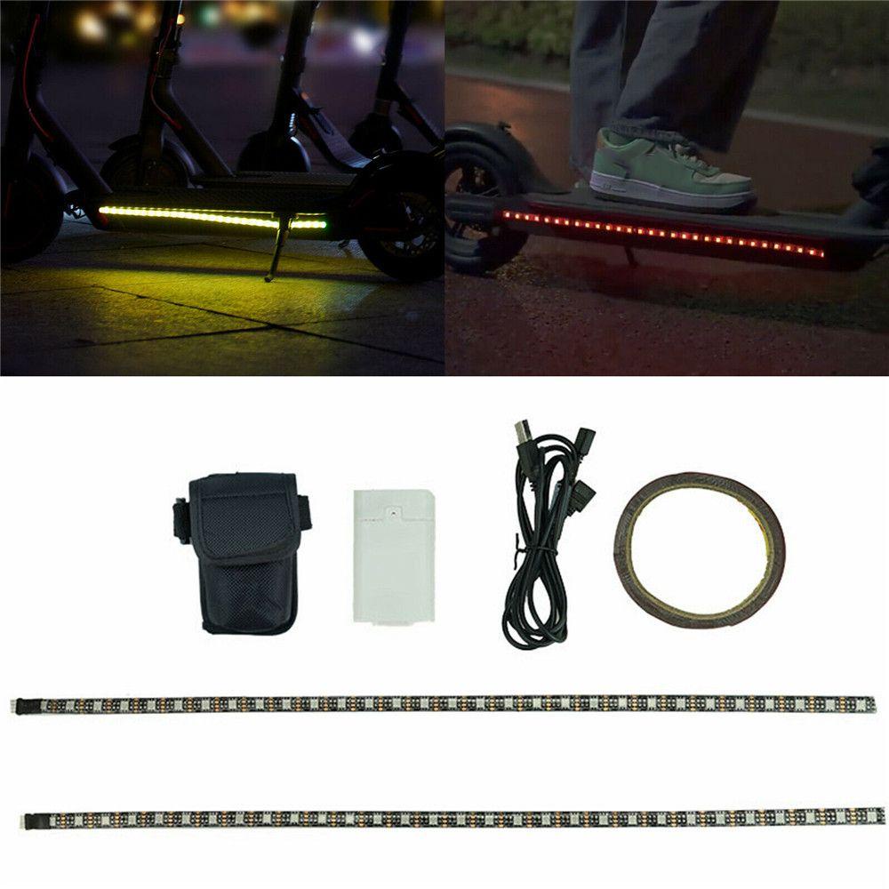 MUVAKO Dải Đèn Led Nhiều Màu Chống Thấm Nước Trang Trí Xe Điện DIY