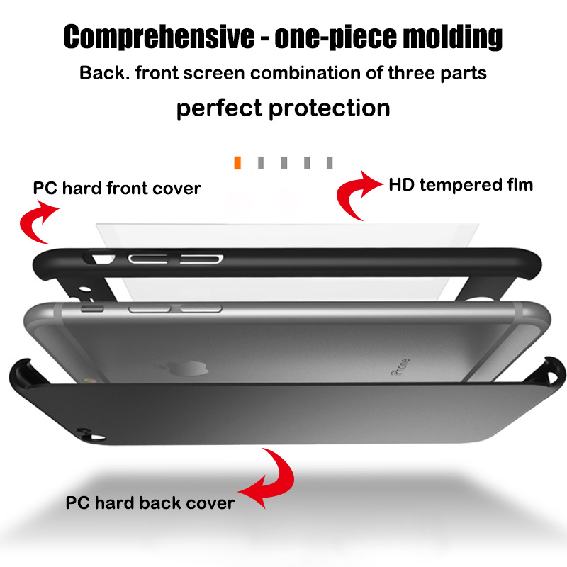 Ốp Lưng Kèm Kính Cường Lực Cho 360 Case Vivo 1901 1902 1903 1904 1906 1907 1915 | BigBuy360 - bigbuy360.vn