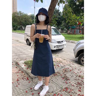 Váy 2 dây xẻ