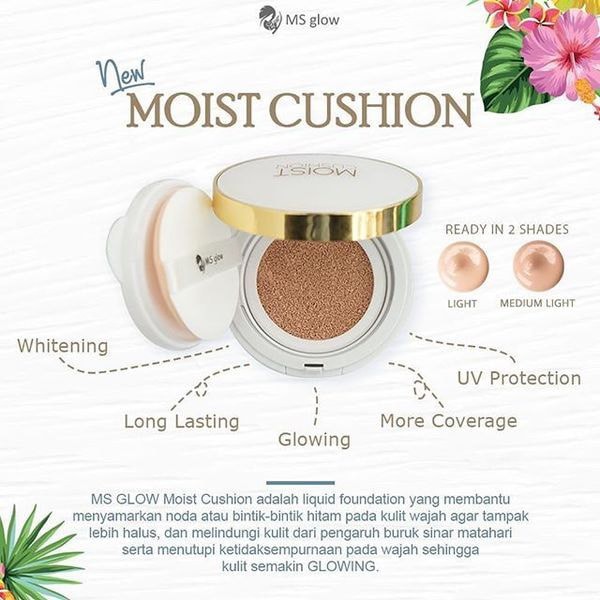 (hàng Mới Về) Phấn Nước Trang Điểm Dưỡng Ẩm Msglow | BigBuy360 - bigbuy360.vn