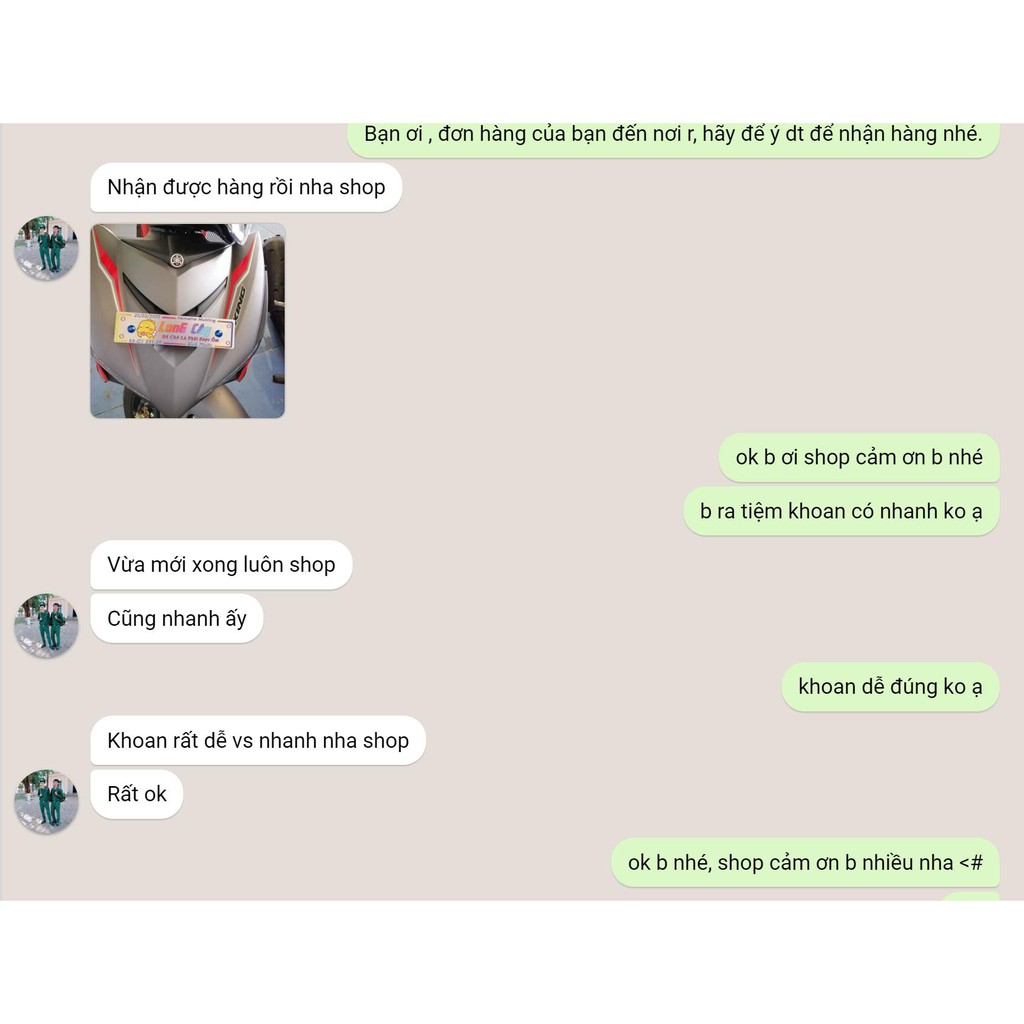 Bảng tên xe máy tặng kèm ốc titan - Thiết kế theo yêu cầu lắp mọi dòng xe