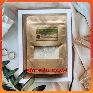 Bột đậu xanh đắp mặt nạ nguyên chất siêu mịn dưỡng da giảm thâm mờ nám tàn nhang tẩy tế bào chết