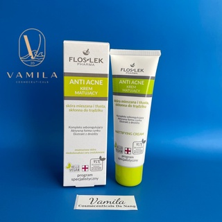 Kem Dưỡng Floslek Cho Da Dầu 50ml Floslek Anti Acne Mattifying Cream Chính Hãng