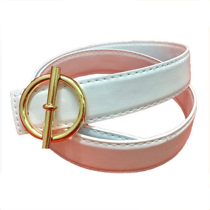 Mặt thắt lưng Khóa kim 3.5cm lắp vừa dây 3,2 đến 3,4cm kiểu dán tròn