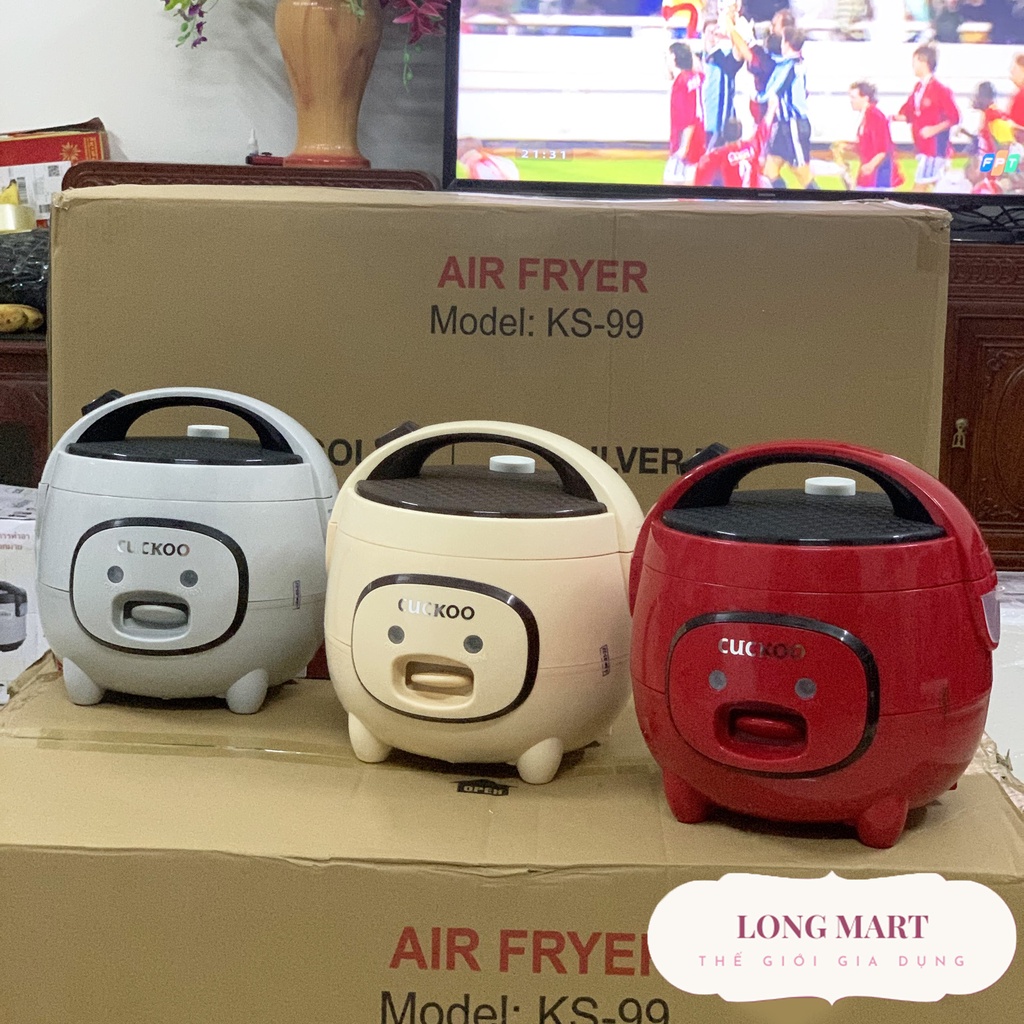 💥Nồi Cơm Điện mini CUCKOO CR387 Công Nghệ Hàn Quốc - Thiết kế kiểu dáng sang trọng, Nấu com ngon, Bảo Hành 12 Tháng