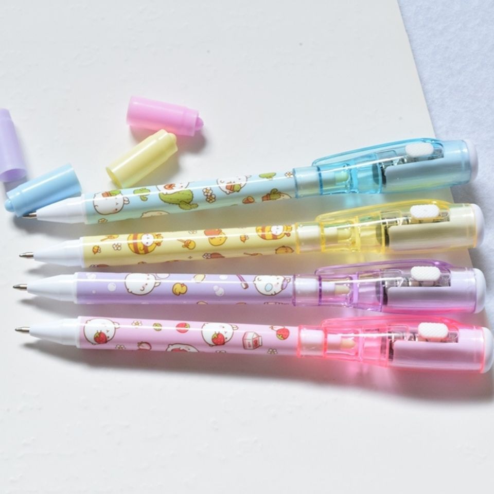 colorless pen handwriting invisible writing student creative multifunctional ultraviolet fluorescent note number magic marker