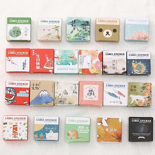 Set 40 chiếc sticker dễ thương trang trí