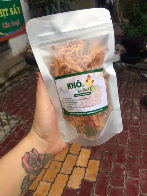 khô gà lá chanh thượng hạng 100g | BigBuy360 - bigbuy360.vn