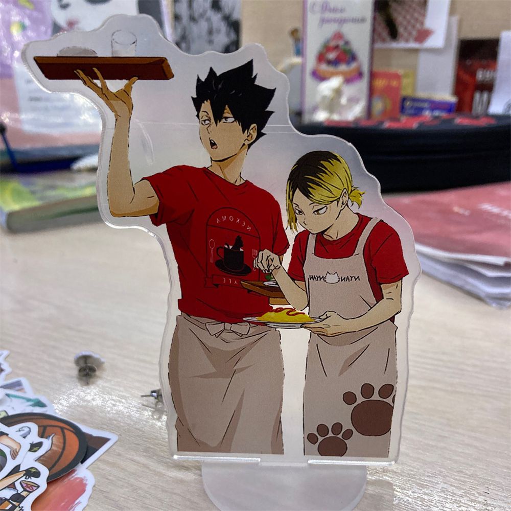 Mô hình nhân vật anime Haikyuu bằng acrylic dễ thương để bàn trang trí
