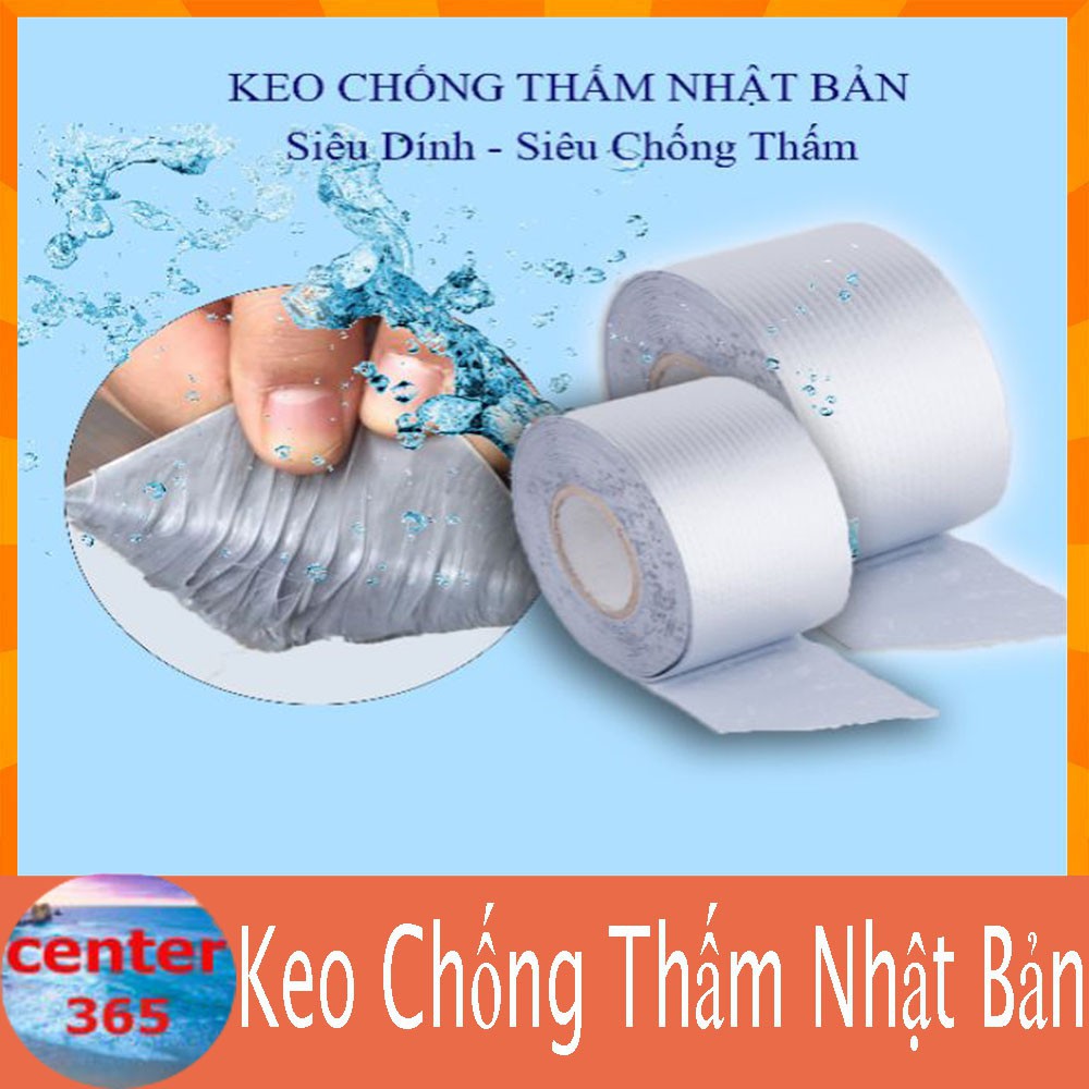 [HOT] Băng Keo Siêu Dính Chống Thấm Nước Dột Nhà Và Chịu Nhiệt WaterProof Chính Hãng Nhật Bản