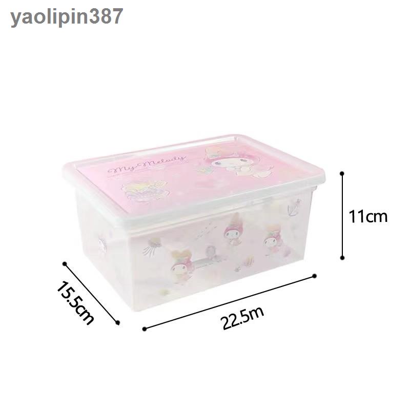 Sanrio ✹✲ Miniso Us Hộp đựng đồ Miniso hình chú chó tai to Melody dễ thương thời trang tại nhà