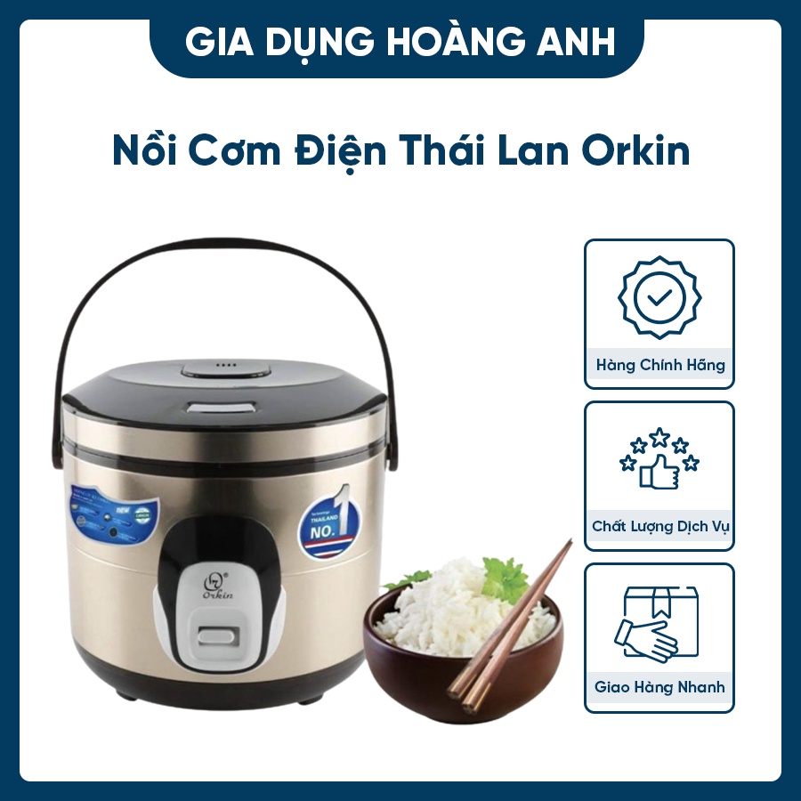 Nồi Cơm Điện Orkin 1,8L ORT2308 - 1.8L- Nồi Cơm Điện To Chính Hãng