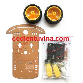 Khung xe robot (3 bánh)