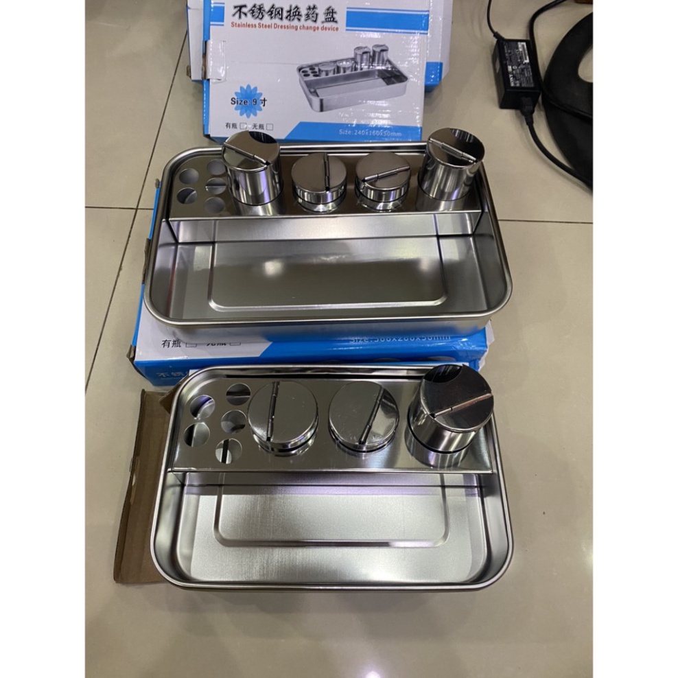 khay đựng dụng cụ y tế inox đa năng