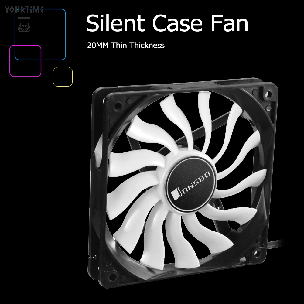 Quạt tản nhiệt CPU JONSBO 12020 120mm 4Pin 3Pin