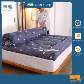 Nệm Topper Trải Giường Đệm Topper Trải Sàn Ruột Bông Tinh Khiết Êm Ái Khi Nằm MH2T STORE