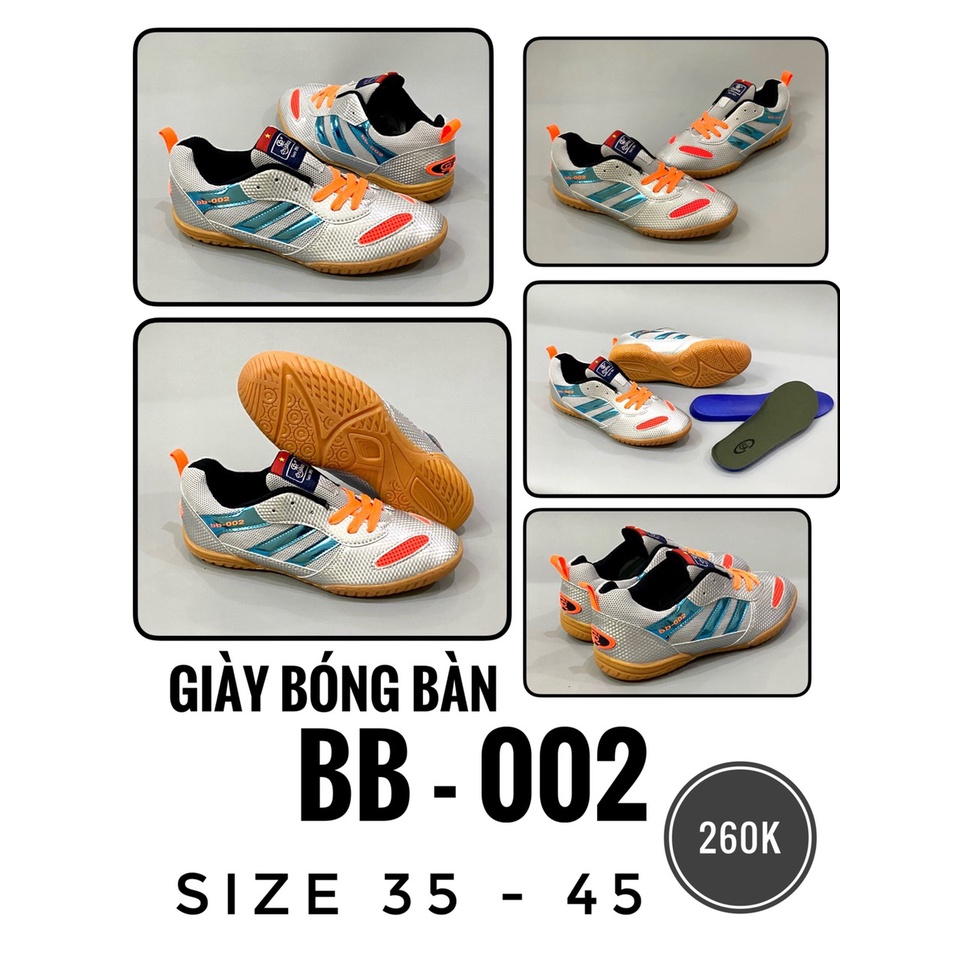Giầy bóng bàn trẻ em người lớn BB02 - 085 siêu giảm giá từ 449k còn 280k