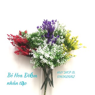 10 CÀNH HOA ĐIỂM NHÂN TẠO TRANG TRÍ