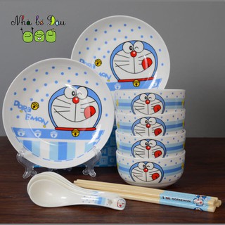 SET BÁT ĐĨA GỐM SỨ HÌNH 14-18 MÓN