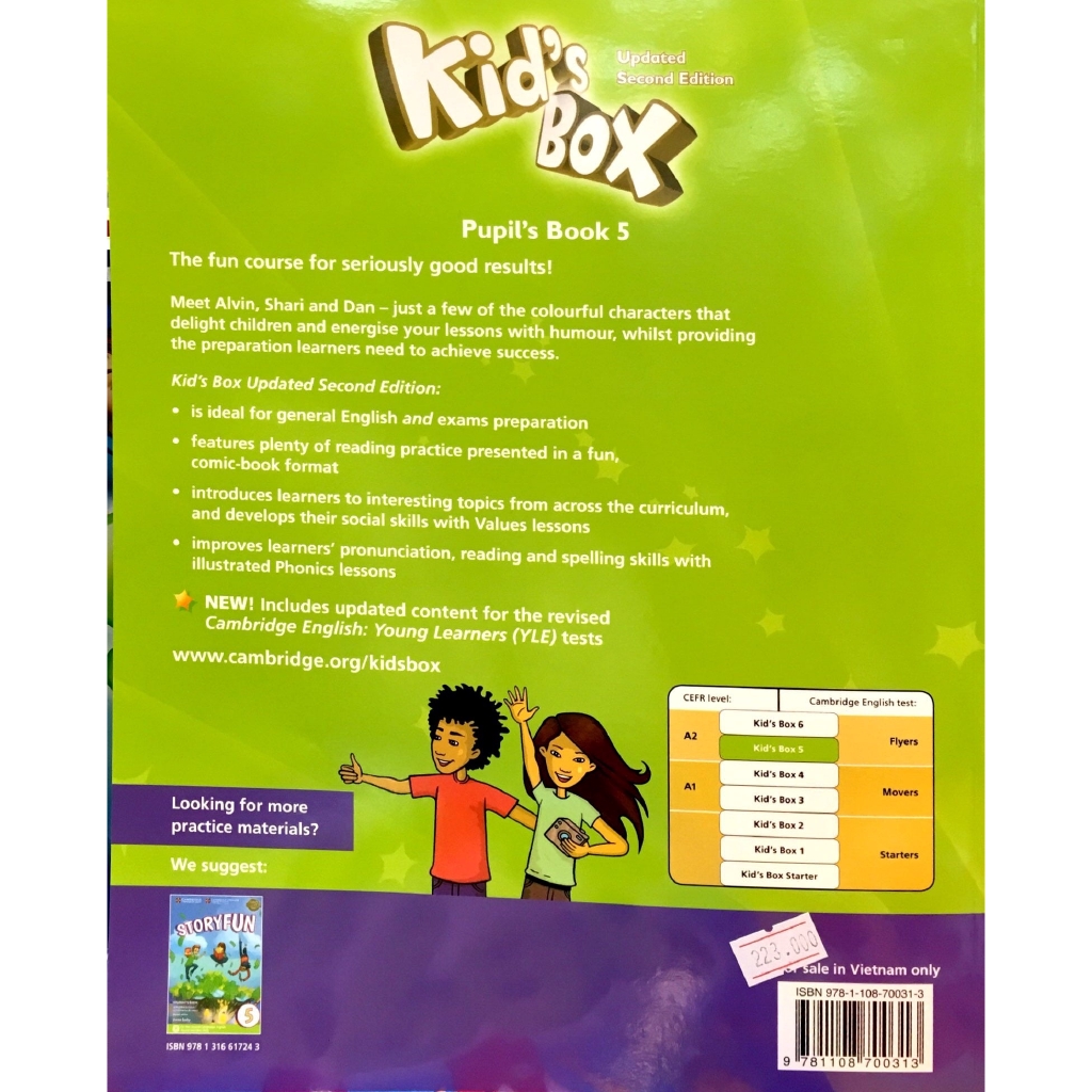 Sách - Kid's Box Second edition Pupil's Book Level 5