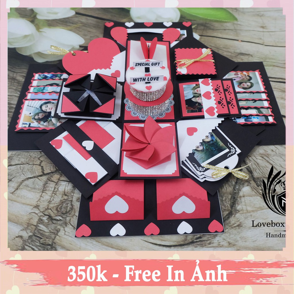 Hộp quà love box [ FREE SHIP]