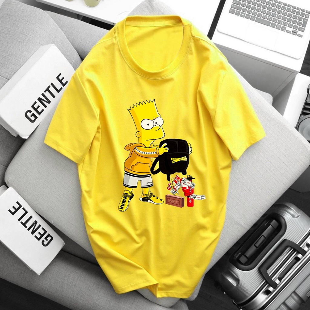 Áo Thun Trơn Form Rộng Chất Thoáng Mát Big Size OverSize Unisex VÀNG TỪ S TỚI 3XL, - NGOẠI STORE