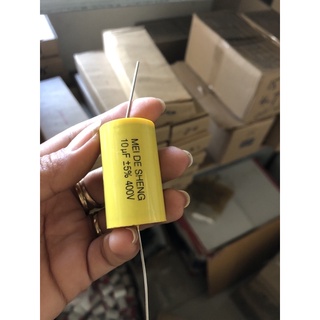 Tụ phân tần Meideseng 10uf-400v (chuyên dùng trong phân tần loa)