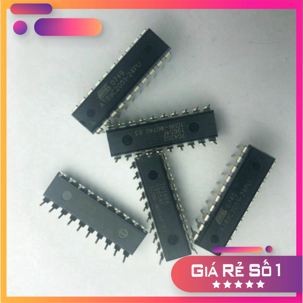AT89C2051-24PU DIP20 mới chính hãng linh kiện điện tử