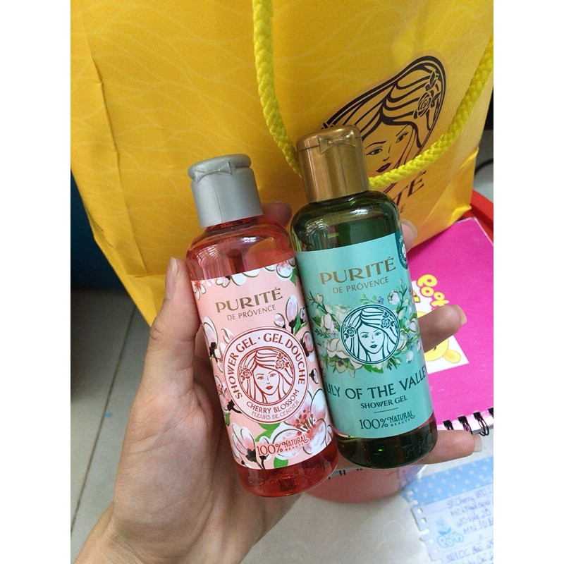 Sữa tắm thiên nhiên Purité Hoa linh lan 100ml