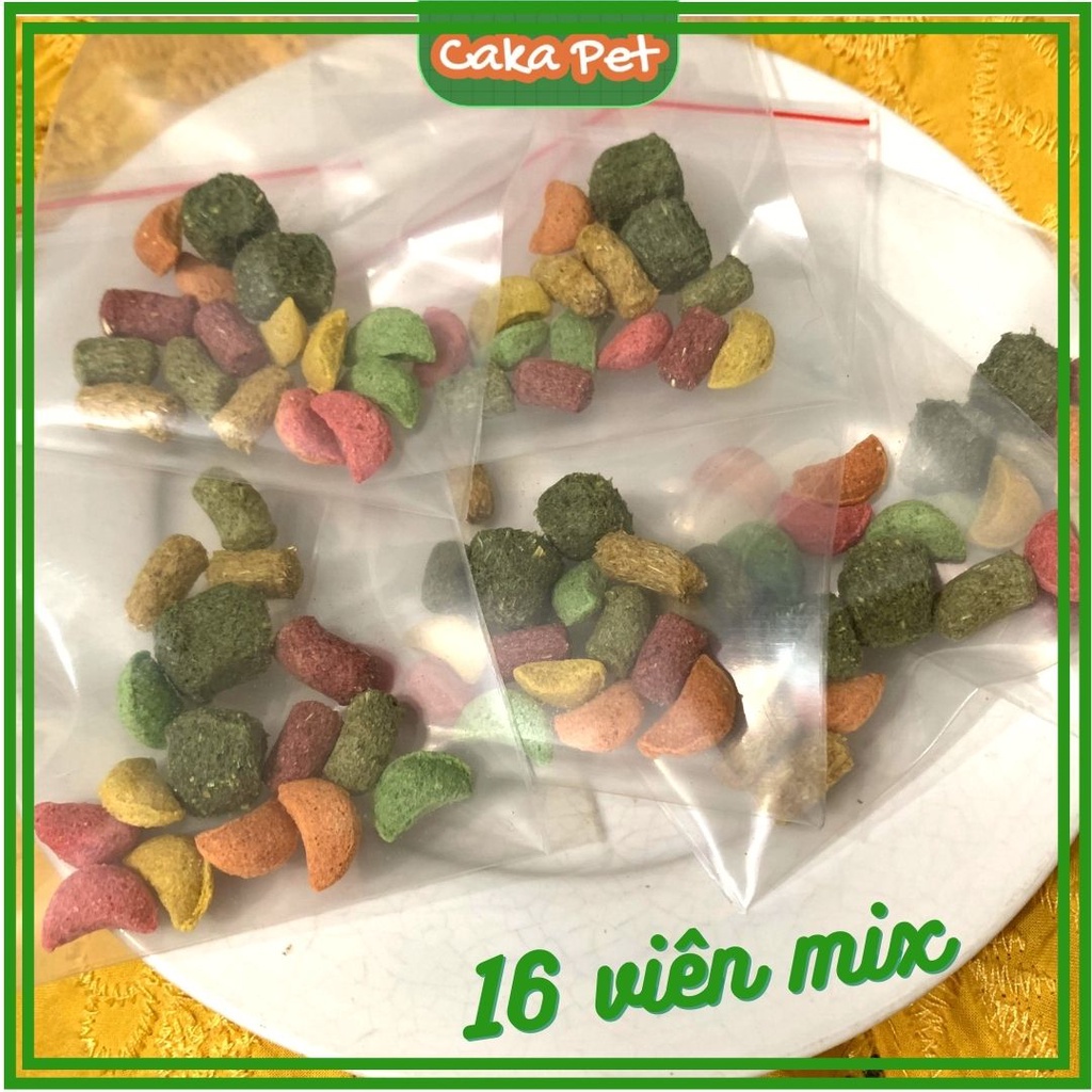 Viên mài răng mix đủ vị 𝙌𝙪𝙖̀ 𝙩𝙖̣̆𝙣𝙜 𝙘𝙝𝙤 100 𝙠𝙝𝙖́𝙘𝙝 𝙝𝙖̀𝙣𝙜 đ𝙖̂̀𝙪 𝙩𝙞𝙚̂𝙣 dùng cho chuột lang, hamster, thỏ