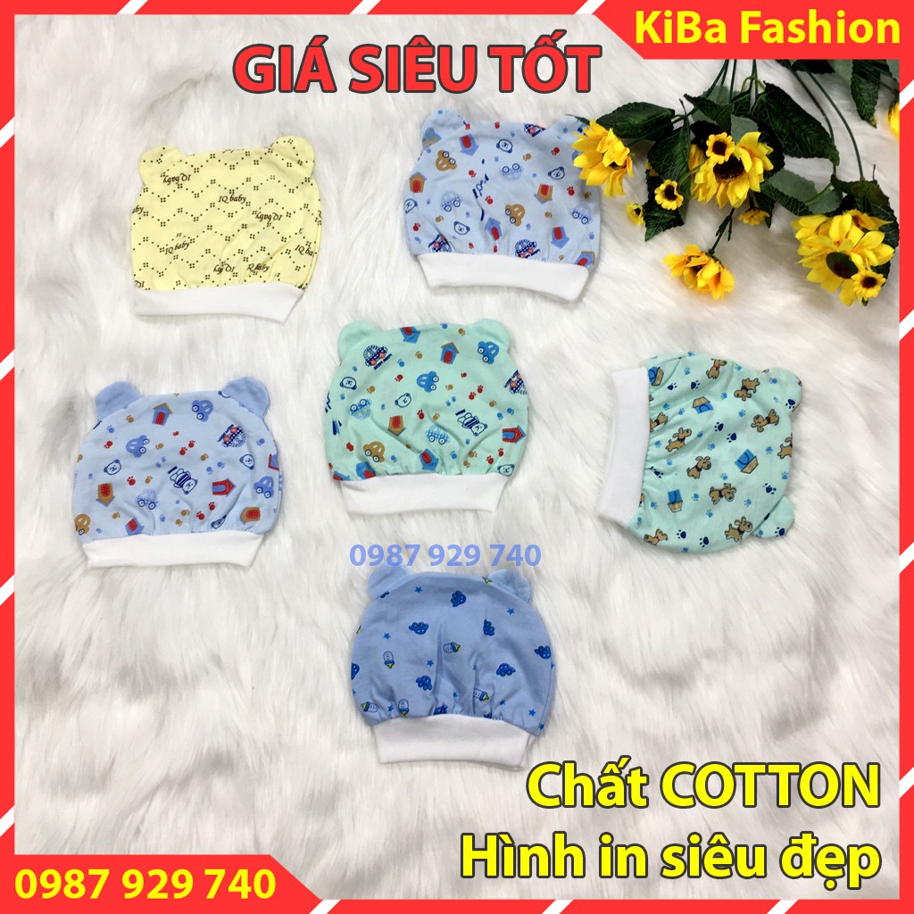 1 chiếc Mũ sơ sinh cotton cho bé -MSS0250