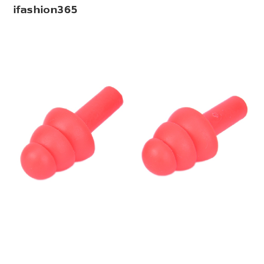 Set 10 Cặp Nút Bịt Tai Bằng Silicon Mềm Chống Ồn Khi Bơi Lội